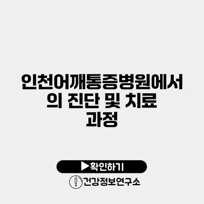 인천어깨통증병원에서의 진단 및 치료 과정